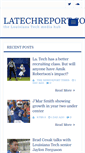 Mobile Screenshot of latechreport.com