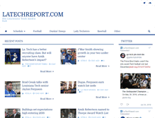 Tablet Screenshot of latechreport.com